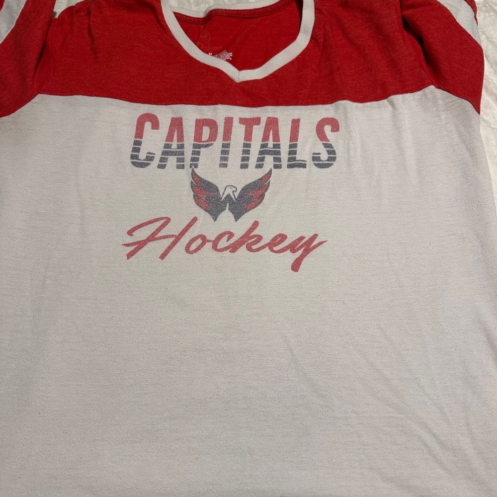 Washington DC Capitals Hockey Jersey Shirt‎